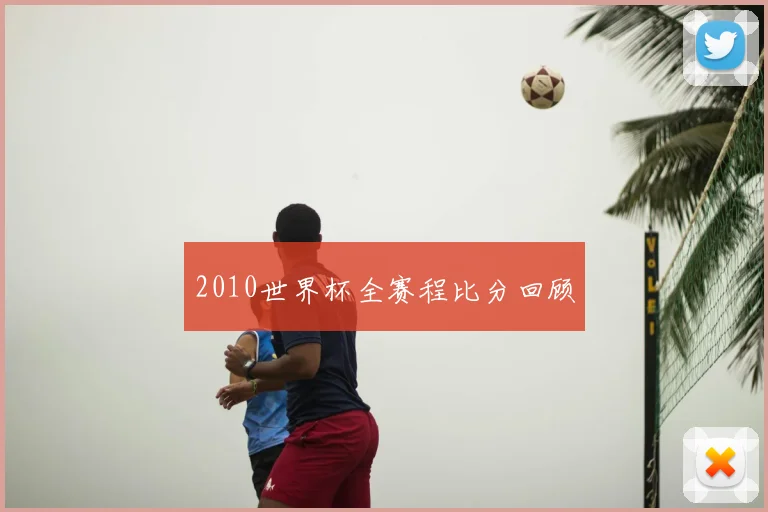 2010世界杯全赛程比分回顾